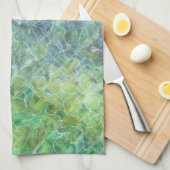 atomic sea glass :  theedoek (Quarter Fold)