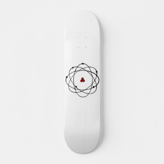 Atomic Skateboard (Voorkant)