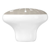 Atomic Snowflake Starburst Sputnik MCM Ceramic Kno Keramische Knop (Zijkant)