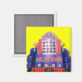 Atomic Speelgoed Robot Square Magnet (Voorkant / Achterkant)