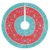 Atomic Sputnik Mid Century Modern Kerstboom Rok (Voorkant)