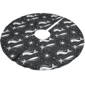 Atomic Star Cat MidCentury Moderne Kerstmis MCM Kerstboom Rok (Gekanteld)