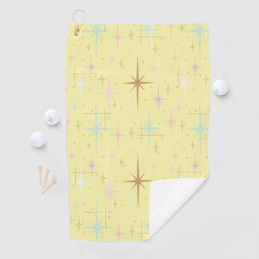 Atomic Starburst Golfhanddoek (Insitu)