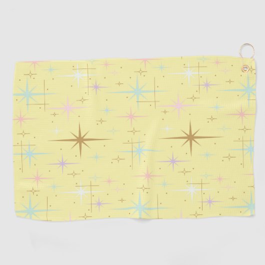Atomic Starburst Golfhanddoek (Horizontaal)