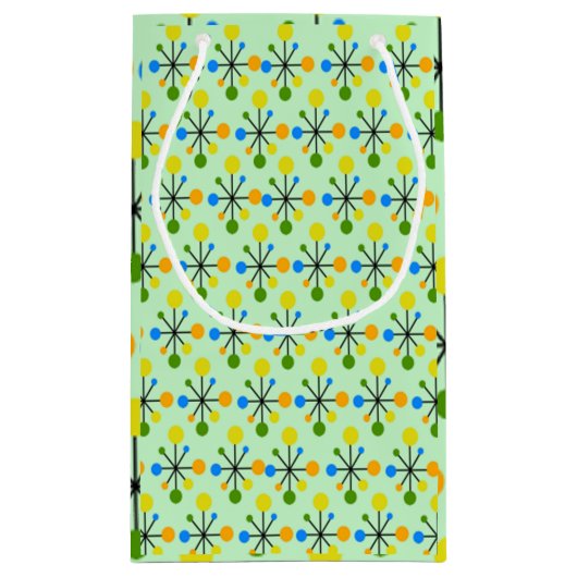 Atomic Starburst Klein Cadeauzakje (Achterkant)