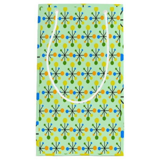 Atomic Starburst Klein Cadeauzakje (Voorkant)