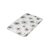 Atomic Starburst Pattern Retro mid Century Modern Badmat (Gekanteld)