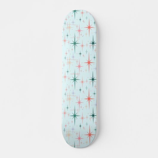 Atomic Starburst Persoonlijk Skateboard (Voorkant)