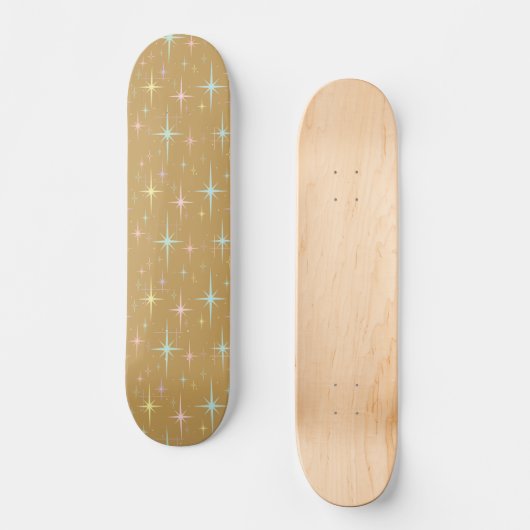 Atomic Starburst Persoonlijk Skateboard (Voorkant)