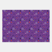 Atomic Starburst Retro Inpakpapier Vel (Voorkant 2)