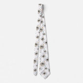 Atomic Starburst Retro Mid Century Modern Stropdas (Achterkant)