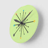 Atomic Starburst Ronde Klok (Hoek)