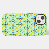 Atomic Starbursts iPhone/iPad case iPhone Hoesje (Achterkant horizontaal)