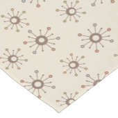 Atomic Starbursts Natuur Earth Tones Korte Tafelloper (Hoek)