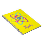 Atomic STEM Bright Yellow Notitieboek (Rechterzijde)