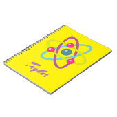 Atomic STEM Bright Yellow Notitieboek (Linkerzijde)