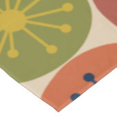 Atomic Stippen Mid Century Modern Tafelkleed (Gekanteld)