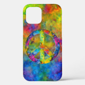 [Atomic Stropdas-Dye] Psychedelic Rainbow-kleuren Case-Mate iPhone Case (Achterkant)