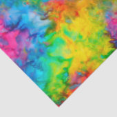 [Atomic Stropdas-Dye] V2 Psychedelic Rainbow-kleur Tissuepapier (Detail)