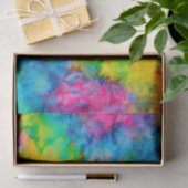 [Atomic Stropdas-Dye] V2 Psychedelic Rainbow-kleur Tissuepapier (Geschenk)