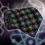 Atomic Structure Pattern Science Stropdas<br><div class="desc">Een cool,  trendy en leuk,  wetenschappelijk geïnspireerd design. Het perfecte geschenk voor alle wetenschappers,  wetenschapsdocenten,  labtechnici,  wetenschapsstudenten,  kortom,  elke wetenschapsgeek in je leven (en dat geldt ook voor jou)! Ontworpen door: Science Geekness© op http://www.zazzle.com/sciencegeekness*</div>