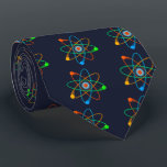 Atomic Structure Science Stropdas<br><div class="desc">ATOMISCHE STRUCTUUR STROPDAS. Cool,  trendy en leuk,  door de wetenschap geïnspireerd stropdas,  ontworpen als cadeau voor alle wetenschappers,  wetenschapsdocenten,  wetenschapsstudenten,  kortom elke wetenschapsgeek in je leven (en dat geldt ook voor jou)! Ontworpen door: Science Geekness© op http://www.zazzle.com/sciencegeekness*</div>