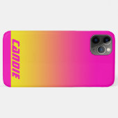 ATOMIC SUNSET FLORESCENT ROOS YELLOW Case-Mate iPhone CASE (Achterkant (horizontaal))