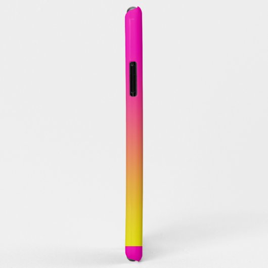 ATOMIC SUNSET FLORESCENT ROOS YELLOW Case-Mate iPhone CASE (Achterkant/rechts)