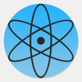 Atomic Symbol Sticker (Voorkant)