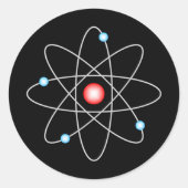 Atomic Symbol Sticker (Voorkant)