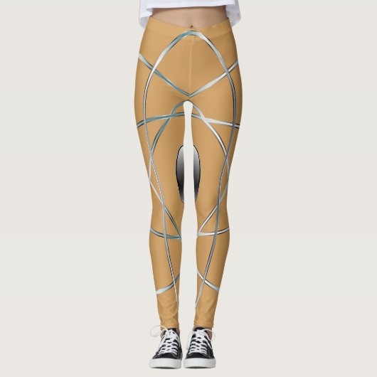 Atomic Tan Leggings (Voorkant)