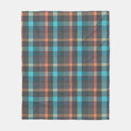 Atomic Tangerine Pset Fleece Deken