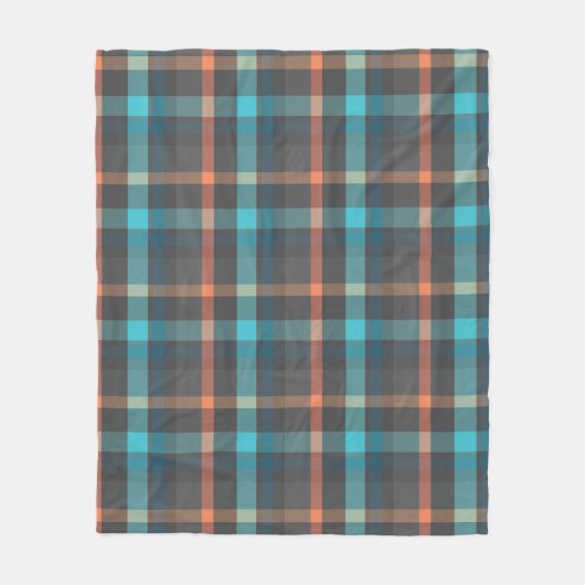 Atomic Tangerine Pset Fleece Deken (Voorkant)