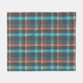 Atomic Tangerine Pset Fleece Deken (Voorkant (Horizontaal))