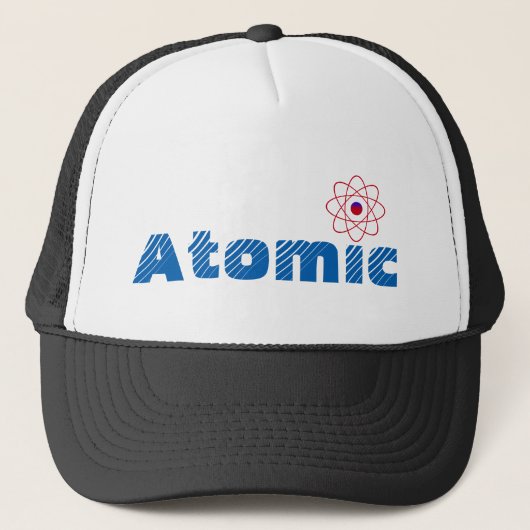 Atomic Trucker Hat Pet (Voorkant)
