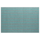 Atomic Turquoise Stippen Fabric Stof (Yard (91,4 cm))