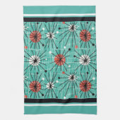 Atomic Turquoise Theedoek (Verticaal)