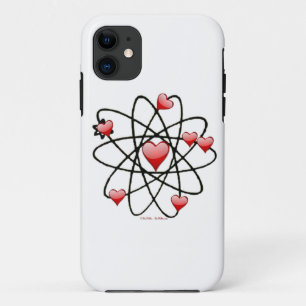Atomic Valentijn Red Hearts Case-Mate iPhone Case