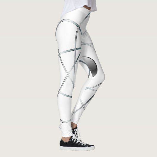 Atomic White Leggings (Rechts)