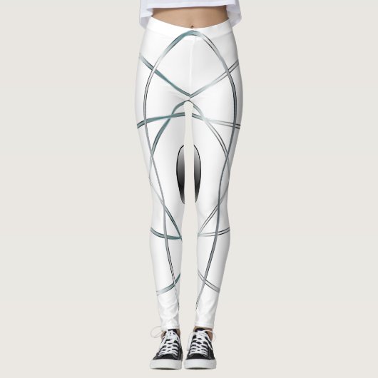 Atomic White Leggings (Voorkant)