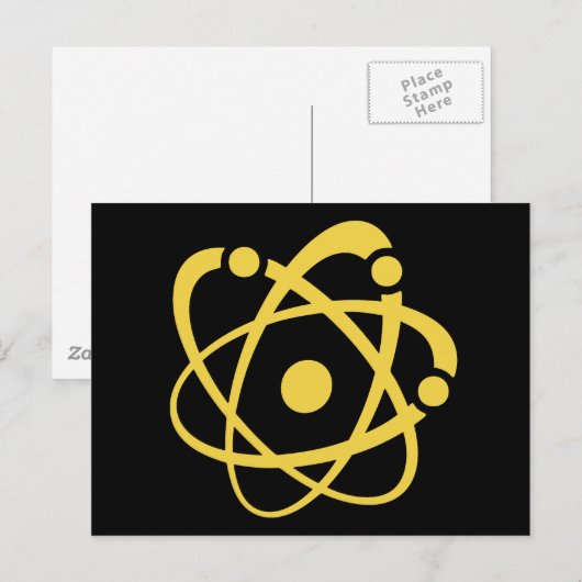 Atomic Wonk Briefkaart (Voorkant / Achterkant)