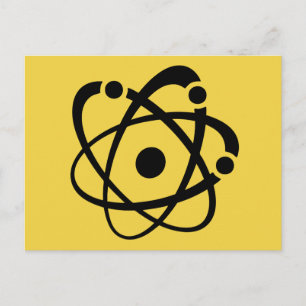 Atomic Wonk Briefkaart