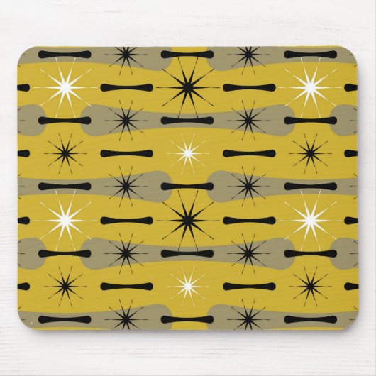 Atomica - Retro Mod Mousepad Muismat (Voorkant)