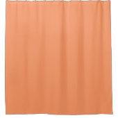Atomica sinaasappel (effen kleur) douchegordijn (Voorkant)