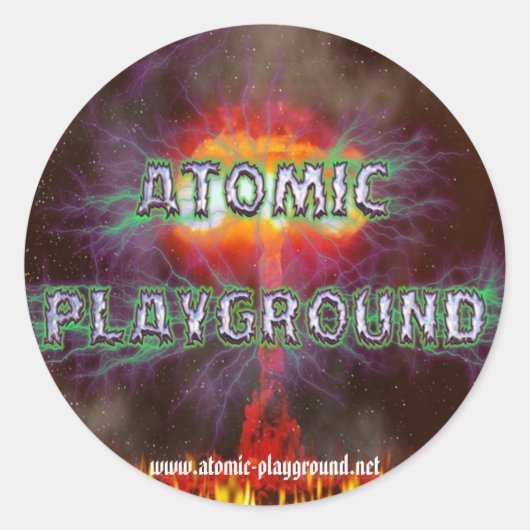 AtomicBlast Sticker (Voorkant)