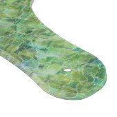 atomisch zee glas - groenen en blauwen : snijplank (Hoek)
