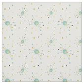 Atomische tijdperk Starbursts Mid Century Modern p Stof (Swatch)