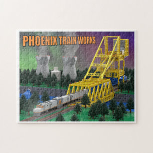 Atomische Trein Puzzel