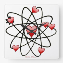 Atomische Valentijn Rode Harten