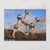 atomium briefkaart (Voorkant)